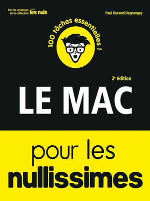 cover image of Le Mac et ses programmes pour les Nullissimes, 2 éd.